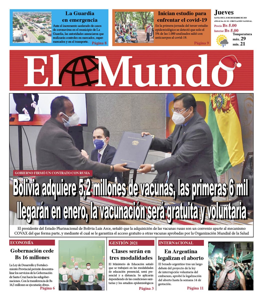 Periódico El Mundo - Bolivia on Twitter: 