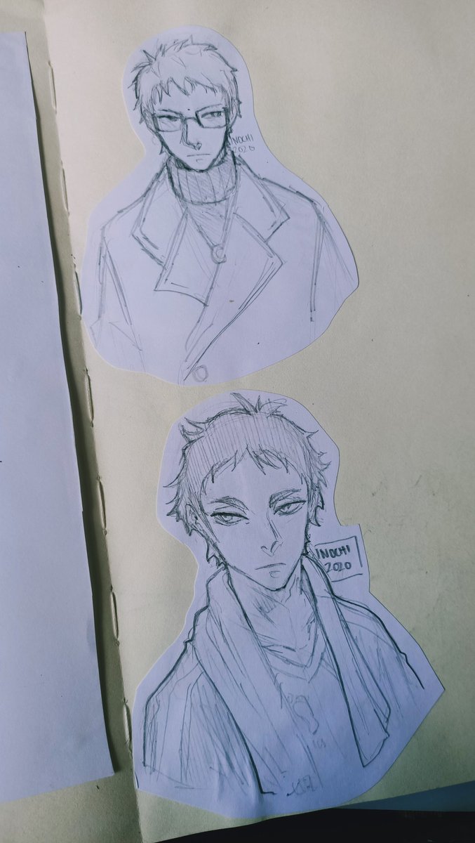 HEEEELP THESE ARE LITERALLY THE FIRST SKETCHES I DID FOR HAIKYUU BACK IN LATE MAY-EARLY JUNE WHEN I STILL DIDNT HAVE MY LAPTOP CHARGER 