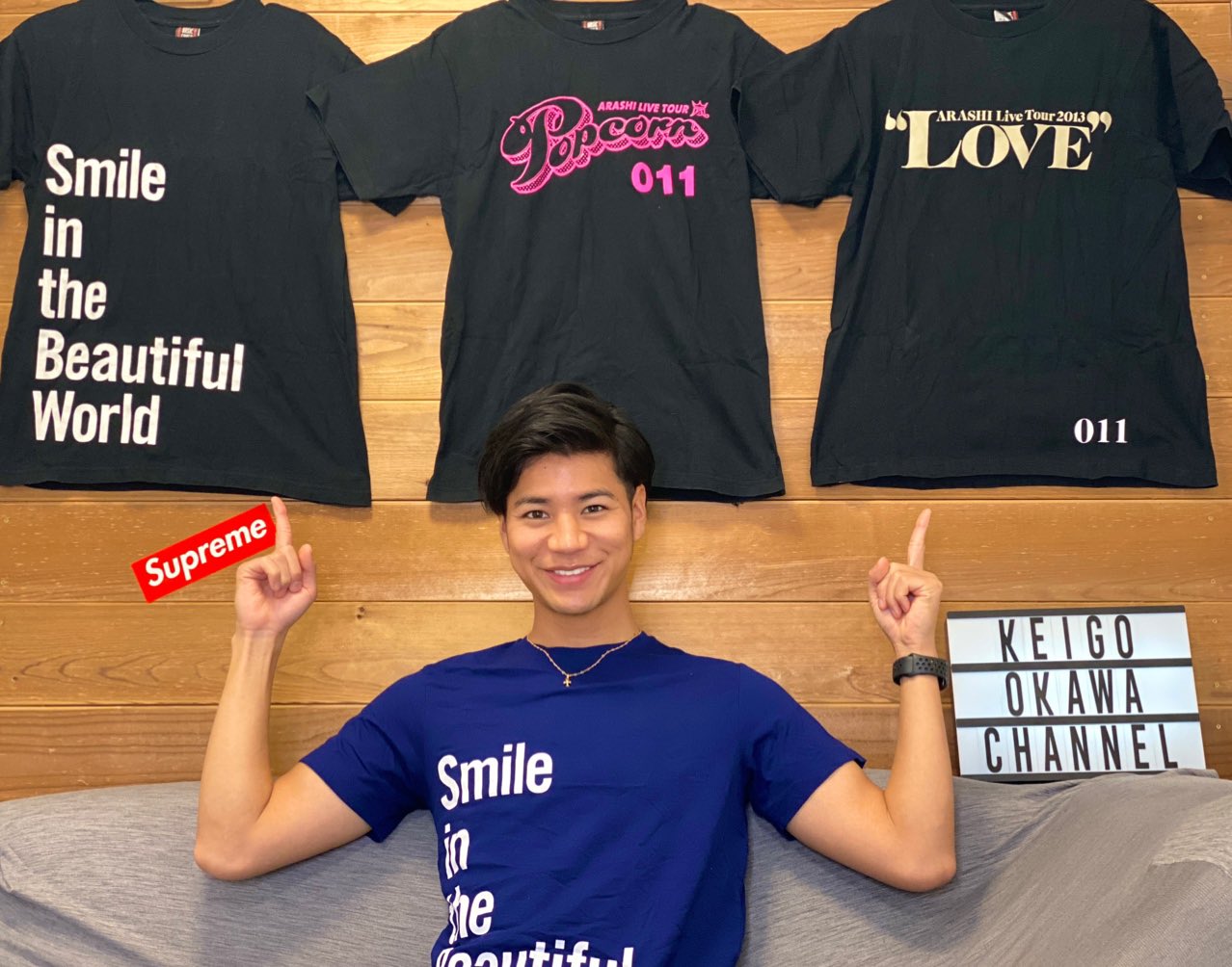 ARASHI 2013 ツアーTシャツ ARASHI 2013 ツアーTシャツ