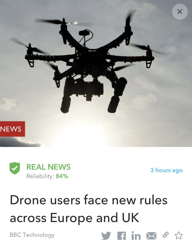 Oigetit_Tech's tweet image. The UK and Europe are discussing usage between recreational use and commercial use. 

Read More: Oigetit.com

#Drones #TechUse 

This article has been fact checked by Oigetit. ✅