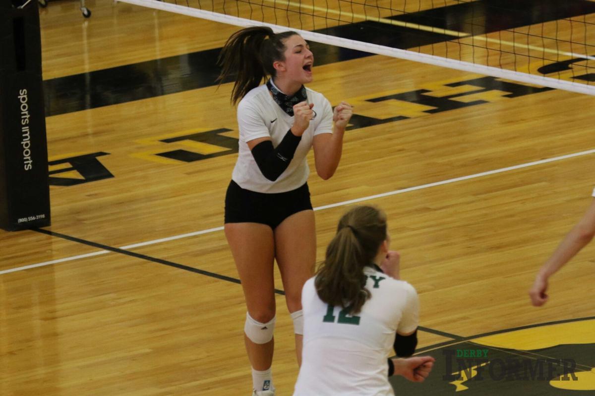 Derby_Sports's tweet photo. The Most Outstanding Female Athlete in the 2020 Fall @DerbyInformer Sports Awards is @Derbyvolleyball senior Sophie Connor (@sophieconnorrr). 

➡️  https://t.co/84OEikhm85 https://t.co/ZMSjkq8zMZ