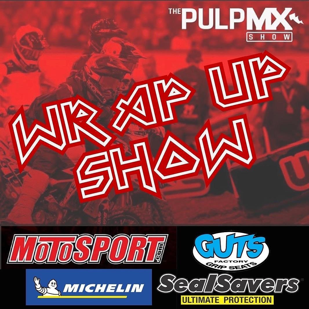 Had a blast wrapping up this weeks <a href="/pulpmx/">Steve Matthes</a> show with <a href="/CEO600/">Connor Olson</a> &amp; Justin Jennings. So much to talk about. Where does the <a href="/jakeweimer12/">Jake Weimer</a> <a href="/ryan_villopoto2/">Ryan Villopoto</a> Skip Norfolk ep rank for you? <a href="/guts_racing_inc/">Guts Racing</a> <a href="/SealSavers/">SealSavers</a> Michelin Bicycle Tires