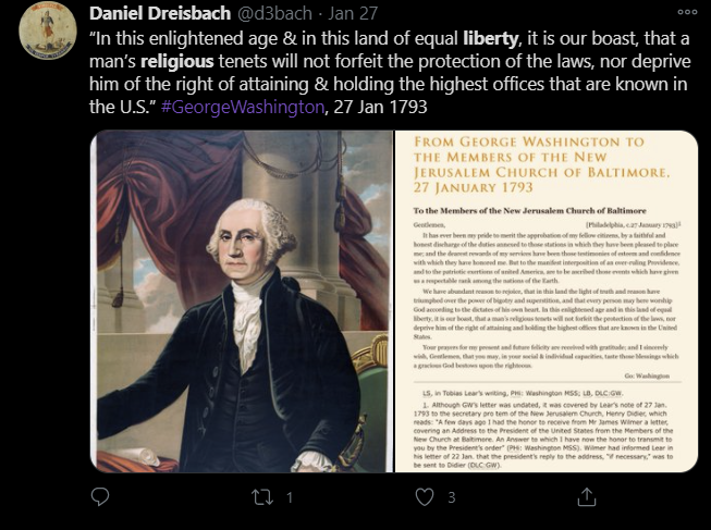 15. That stand, after centuries of state-sponsored religious oppression and religious wars throughout Europe, eventually led to the establishment of religious liberty in the New World.