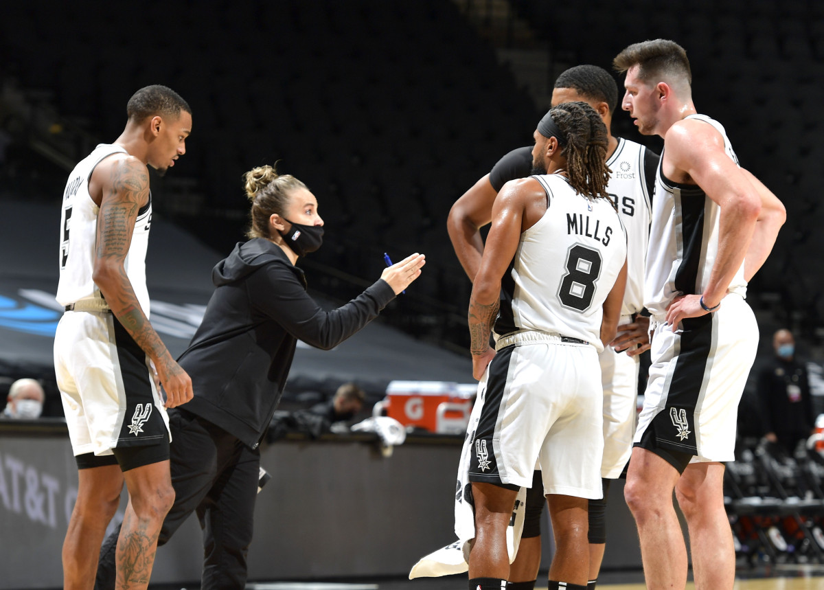 Becky Hammon becomes first woman to serve as NBA head coach