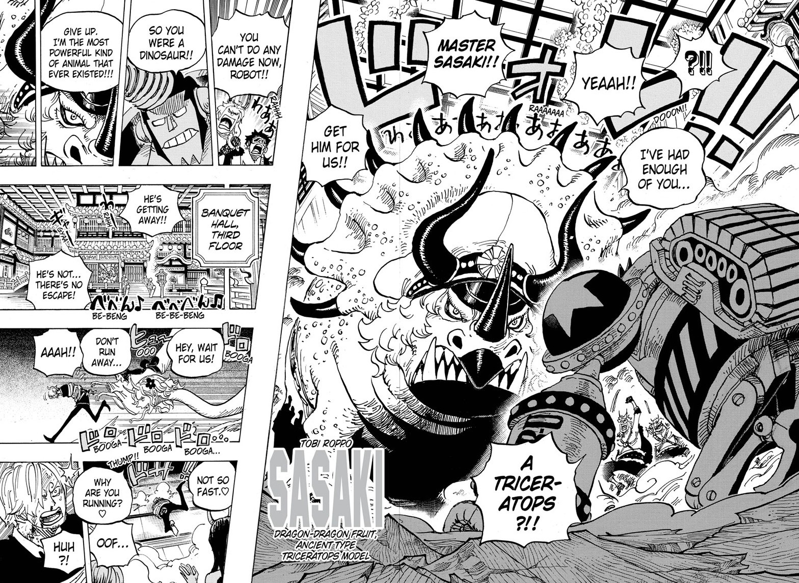 One Piece Chapter 998 – The Tobiroppo: Ancient Zoans
