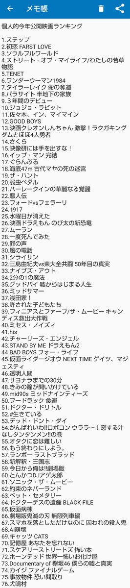 年映画ワースト