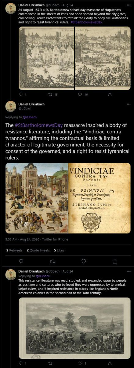 23. On this day, we celebrate and revere Thomas Becket’s courageous stand for religious liberty and we reaffirm our call to end religious persecution worldwide.  https://twitter.com/d3bach/status/1297886509874450435?s=20