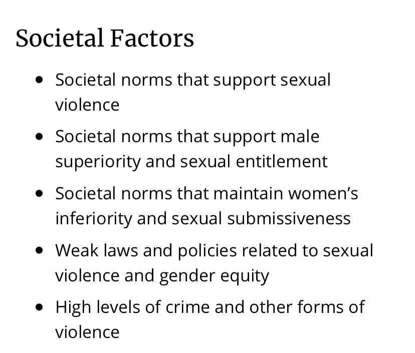 Sexual Abuse Risk Factors (Perpetrators)