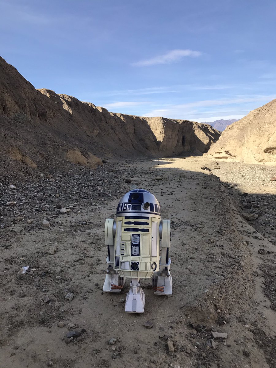 R2’s path on Tatooine.