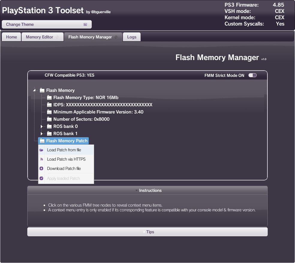 PSX-Place on X: PS3 Toolset v1.1 Update from bguerville (Now Jailbreak  your CFW enabled PS3 Model from 4.87)    / X