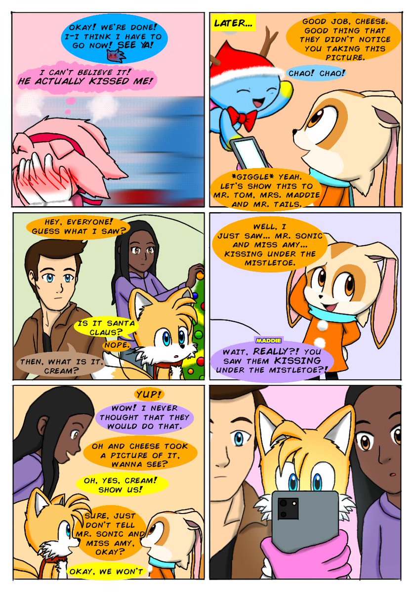 🌟🎄❄️Jay - aRtz❄️🎄🌟 on X: #SonAmy movie comic, Amy The Best Girl,  released on my birthday today!  / X