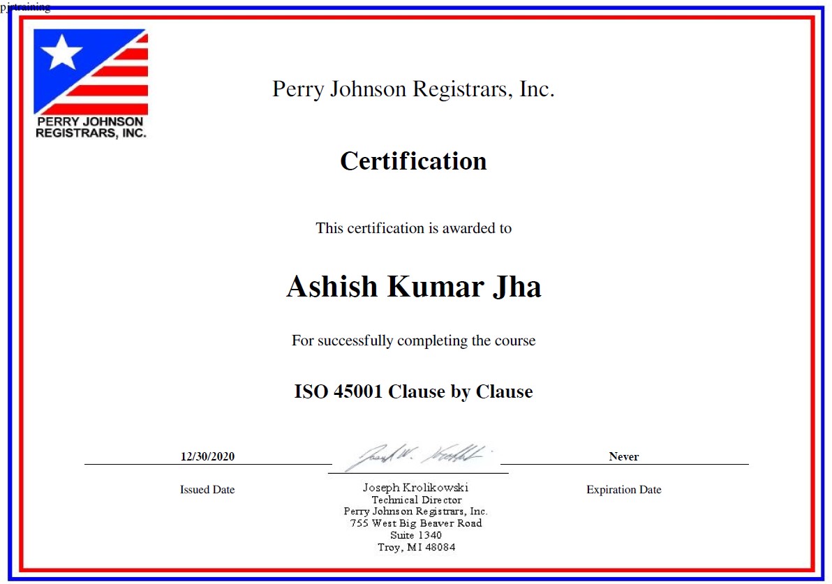 Today's Achievements, now ready to go with a flow.

#thursdaymotivation #certifiedprofessional #ISO45001 #OHSMS #perryjohnson #wittyhealthcare 

#wittyconsulting #WCS #wittyfitness #healthaudit #employeewellness #healthpolicy #fiscalincentives