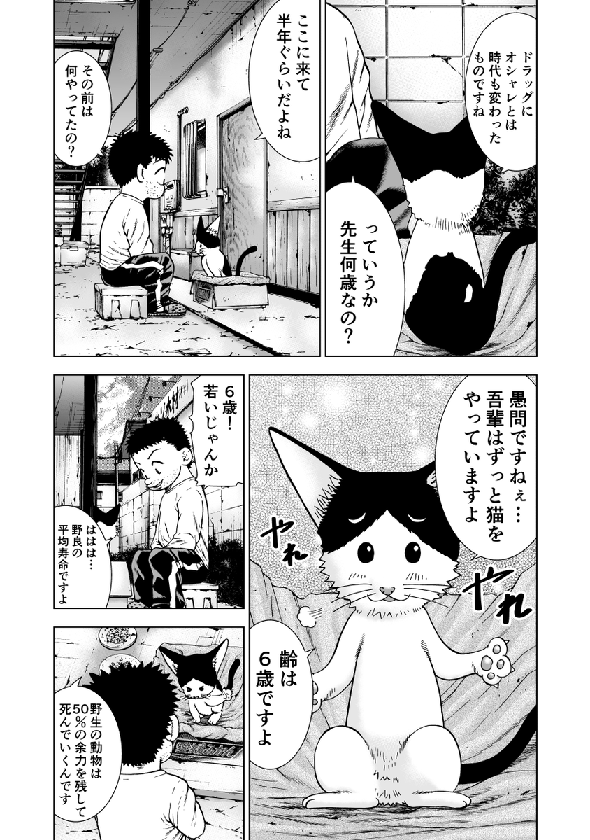 足立区四畳半会議3話 まとめ
単行本用に修正した物です。
1/19

#オリジナル漫画 #創作漫画 #アングラ #足立区 #漫画が読めるハッシュタグ #猫 #猫漫画 