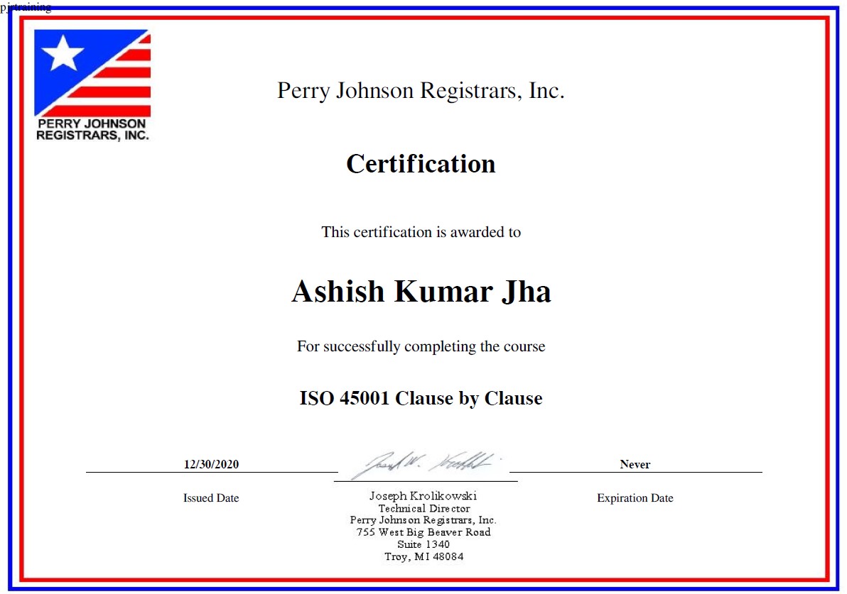 Today's Achievements, now ready to go with a flow.

#thursdaymotivation #certifiedprofessional #ISO45001 #OHSMS #perryjohnson #wittyhealthcare 
#wittyconsulting #WCS #wittyfitness #healthaudit #employeewellness #healthpolicy #fiscalincentives #Welcome2021