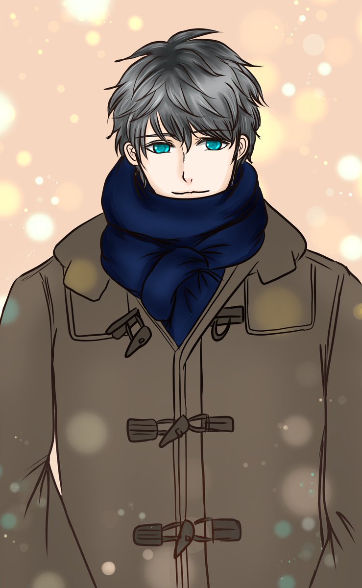 追いやられるペッパーくん 恋乱 信幸様 現代版冬のデートコーデ妄想 一緒に年越しして翌朝初詣デートとか行きたいなあ