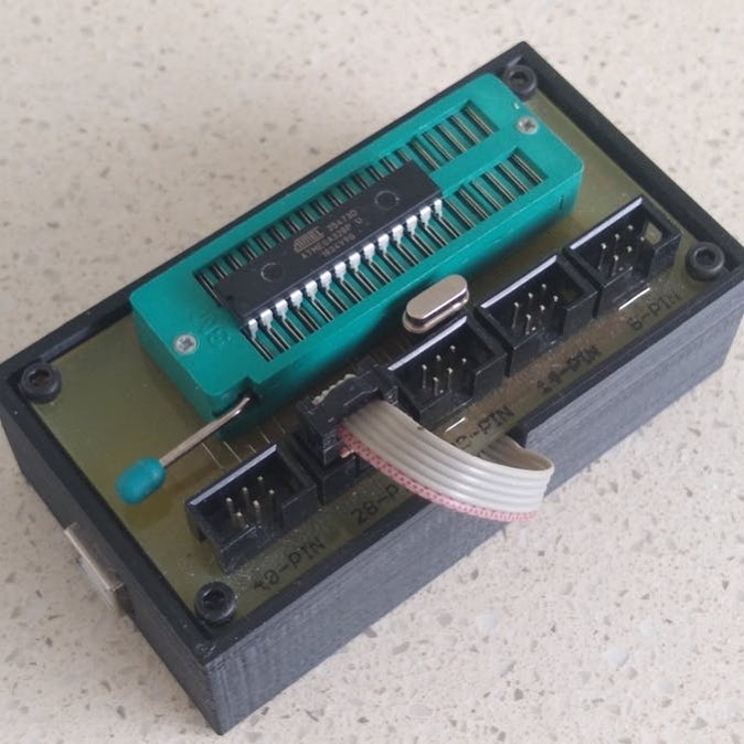 OffiCuteLava's tweet image. This simple yet effective programmer has become John Bradnam's go-to tool of choice when programming AVR® DIL packages.
📷 hackster.io/john-bradnam
#cuteLava #microchip #avrmicrocontrollers #atmega8 #atmega328 #arduinoide #arduino #programmer #programming #3dprinting #engineering