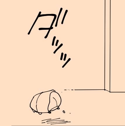 左右も元気に原稿に向かって走り出しています 