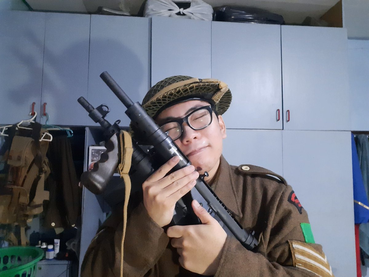 KunieSamaAU's tweet photo. When you love your guns too much...
#NortheastSten
#StenMkII
#StenMkV
#NortheastAirsoft https://t.co/oqnmOJ9z2r
