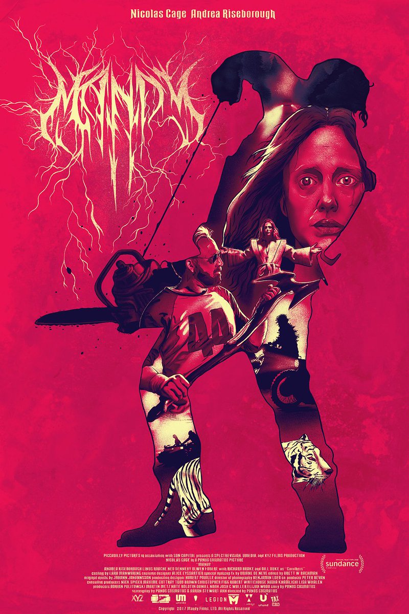 Nikprec's tweet image. Nothing like a gory movie to de-stress. #chainsawfights #nicholascage