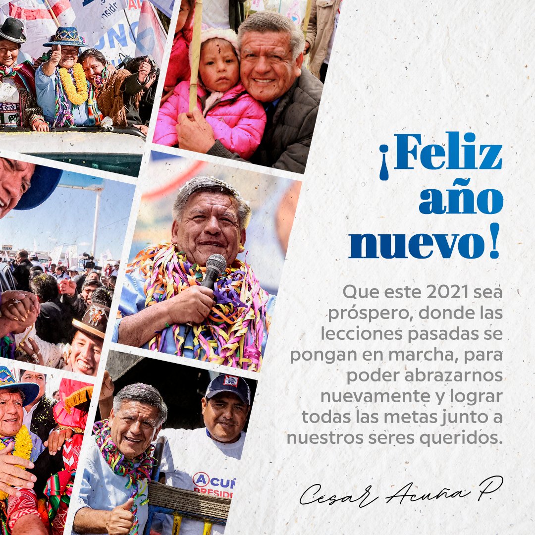 César Acuña Peralta tweet media