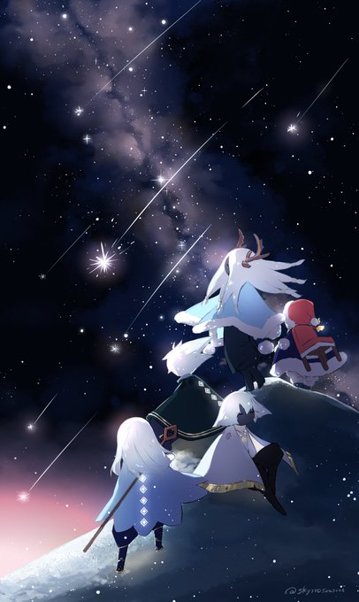「sky星を紡ぐ子どもたち」 illustration images(Latest)｜7pages)