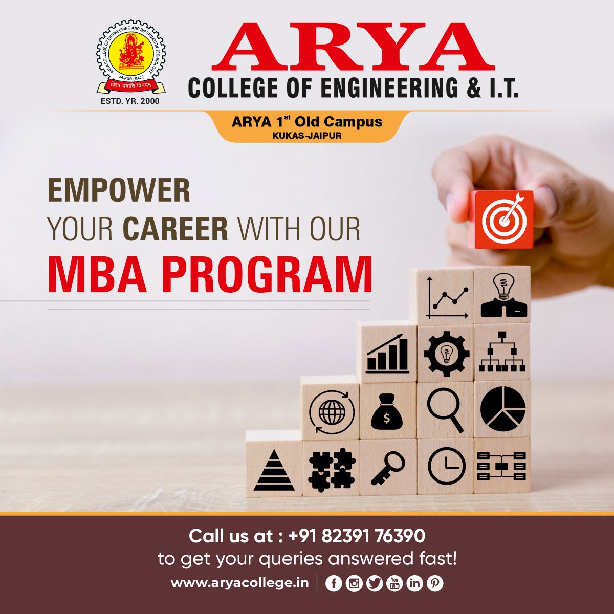 aryacolleges's tweet photo. At ACEIT, we bring you the experts to learn from and accomplish success in the corporate world.

MBA Admissions Open 2021-23. Apply Now

#MBA #mbacourses #mbainmarketing #mbainhr #mbainfinance #aryacollege #arya1stoldcampus #aceit #jaipur https://t.co/zGgWjs3OOS