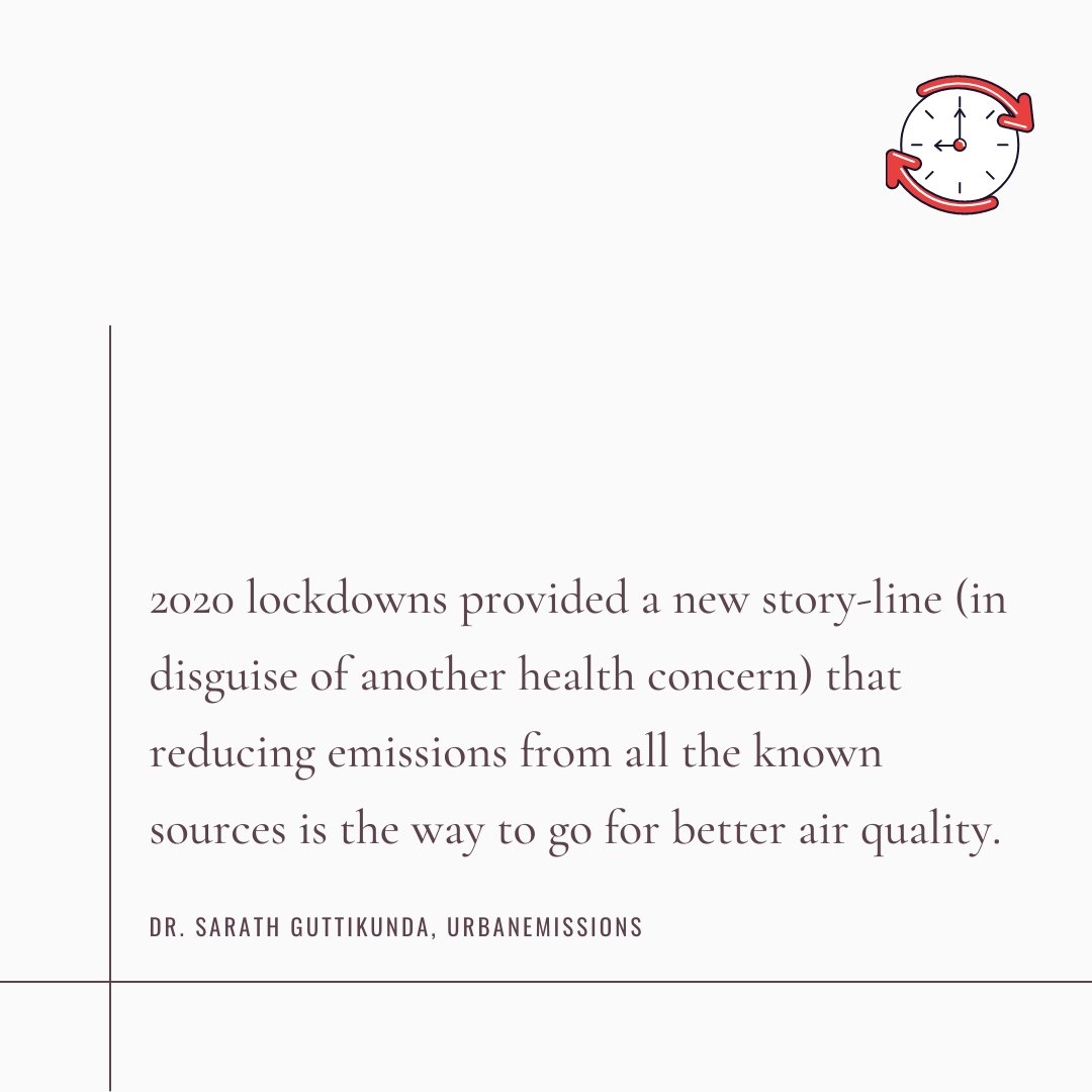 On lockdowns, blue skies and  #AirQuality from  @UrbanEmissions  @KarthikGanesan6 and Abhishek Kumar