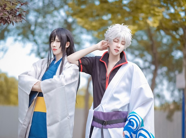 X 上的Nyacos.jp:「#銀魂#コスプレ#坂田銀時#桂小太郎レイヤー:胤