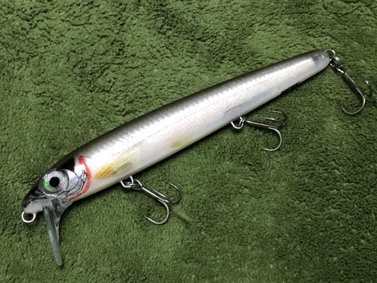U Dutch 柱島提督 ラパラ Bxウェイキングミノー 釣った多摩川ナマズのほとんどはコイツ 出ればまず60オーバーだった フックサークルと歯形を眺めてると 知らずにニヤけてしまうwww ラパラ ラパラメン 個人的ルアーオブザイヤー U Dutch 柱島提督 ラパラ Bxウェイキングミノー 釣った多摩川ナマズのほとんどはコイツ 出ればまず60オーバーだった フックサークルと歯形を眺めてると 知らずにニヤけてしまうwww ラパラ ラパラメン 個人的ルアーオブザイヤー