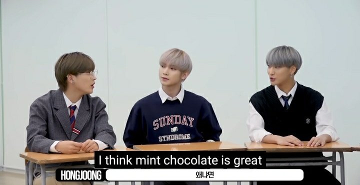 JWYP0P's tweet photo. PLEASE THEY WERE SO READY TO FIGHT HONGJOONG https://t.co/uRhYVd4EBp