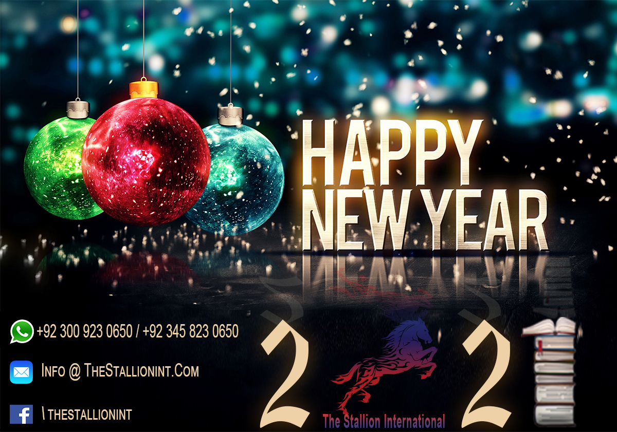 TheStallionInt2's tweet image. &quot;A New Year is like a blank book with the pen being in your hands. This is your chance to create a beautiful narrative for yourself&quot;
Team #Stallion wishes you a fruitful and blessed New Year ahead..
#TheStallionInt