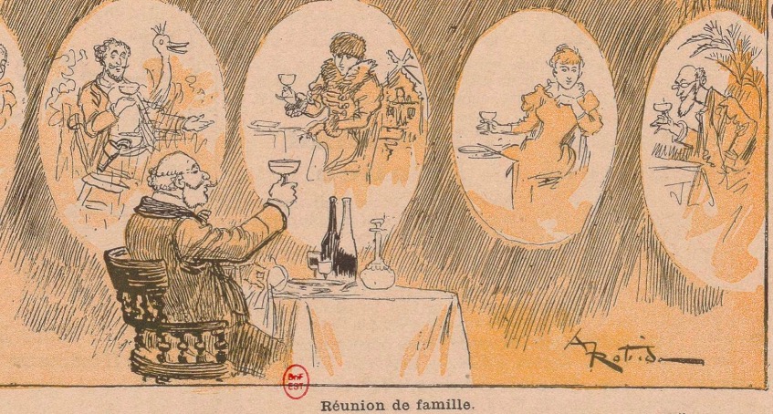 ActuaLitte's tweet photo. Un français du XIXe siècle avait prévu notre Noël 2020 https://t.co/fIbGZQbA04
#insolite #patrimoine #caricaturiste #illustrateur #visionnaire #joyeusesfetes #lafamilleyaquecadevrai #humournoir https://t.co/dpMyUnrZrf