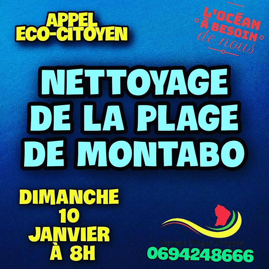 GuyanePlage's tweet photo. Nettoyage de la plage de Montabo https://t.co/xYWidqdkSw