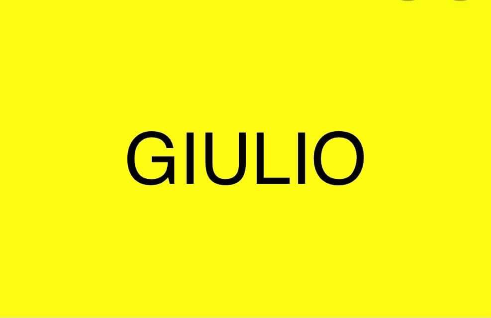 Accolgo volentieri l'invito e lo faccio mio.

Riempiamo Twitter di #GialloGiulio! Facciamo un tweet con #Giulio, #veritaperGiulioRegeni 
@GiulioSiamoNoi e questa immagine