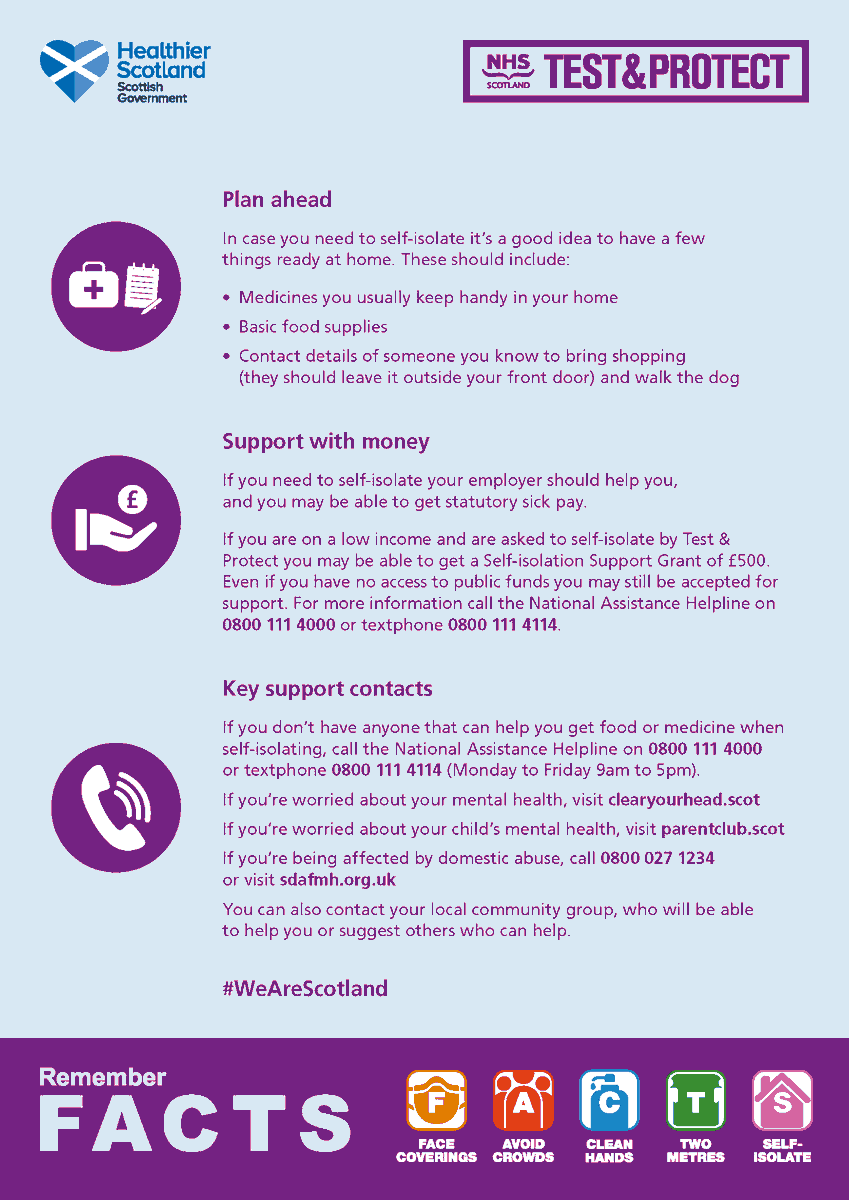 nhsfife's tweet image. You should self-isolate straight away and book a test if you or anyone that was in your Christmas bubble has symptoms of coronavirus.

Don’t go for one last shop or wait for a test result to decide.

We know it's tough, but please #stickwithitfife