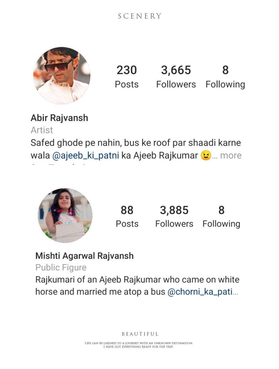 Now comes the facts ! » The only Fandom of an ITV show to have parody accounts of *ALL* characters on Twitter and Instagram #MishBir  #YehRishteyHainPyaarKe