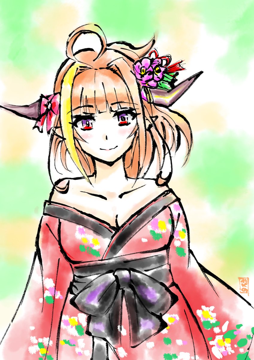 描き納めと言ったな あれは嘘だ 会長の新衣装予想 妄想 みかじ絵 むかごのイラスト