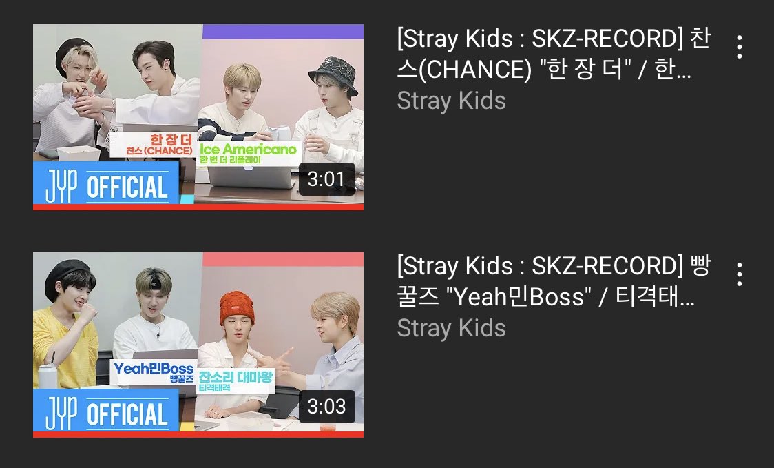 June 2020Finding SKZ (Season 2)Two Kids Song SKZ-RECORD (Stray Kids)