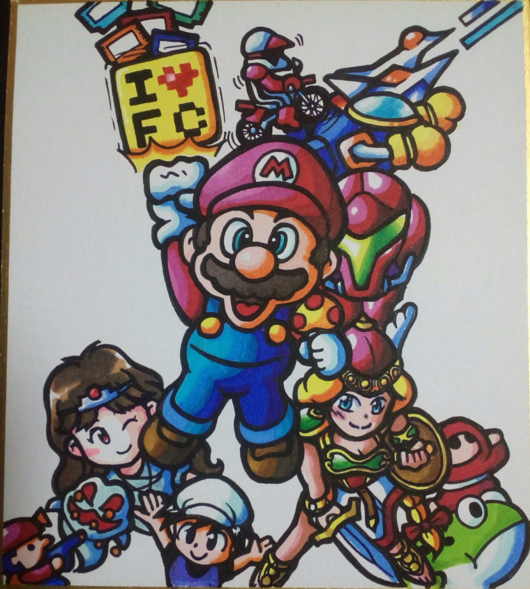 تويتر ばらか 10 22ゲームレガシー参加予定 على تويتر ファミコンスターミニ色紙 リクエストされたキャラクターを追加してます O 気分と気まぐれに描きますので よかったら好きなファミコンのキャラをどうぞ ゲーム レトロゲーム レトロコンシューマー愛好