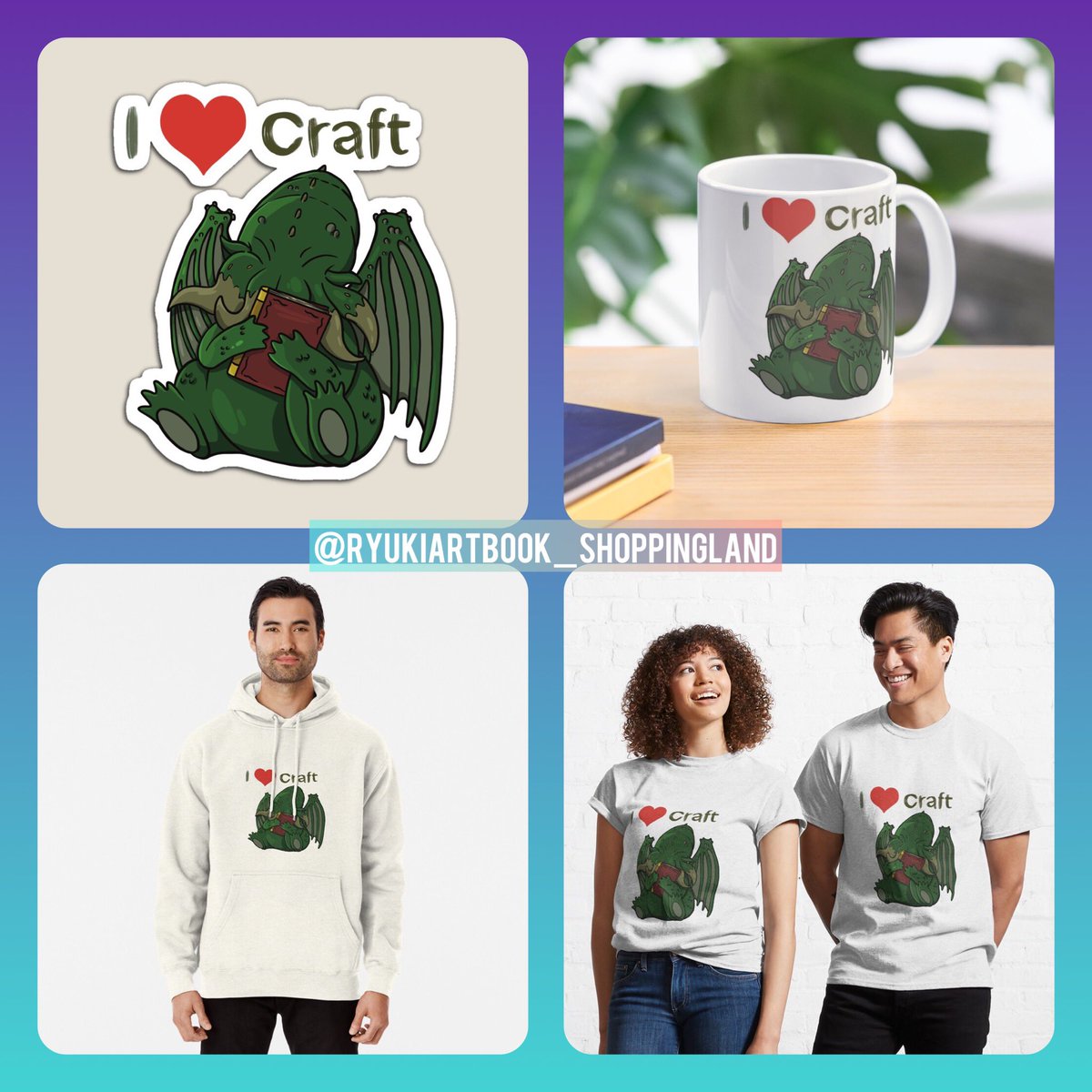 RShoppingland's tweet photo. Not suitable for the faint of heart
LINK IN BIO for more
.
#cthulhu #lovecraft #cuteness #chibi #shopping #horror #shirt #cup #magnet #stickers #gadget #reading #book #fantasy #Capodanno2021 #Capodanno #HappyNewYear2021 #31dicembre2020 #ArtistOnTwitter #gift https://t.co/fdii7dZTwM