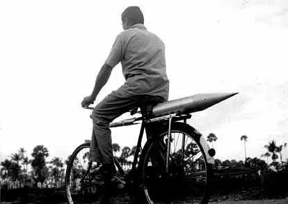 11. The first rocket in India was transported on a cycleThe first rocket was so light and small that it was transported on a bicycle to the Thumba Launching Station in Thiruvananthapuram, Kerala. @Hiranyaa_  @History_Mystery