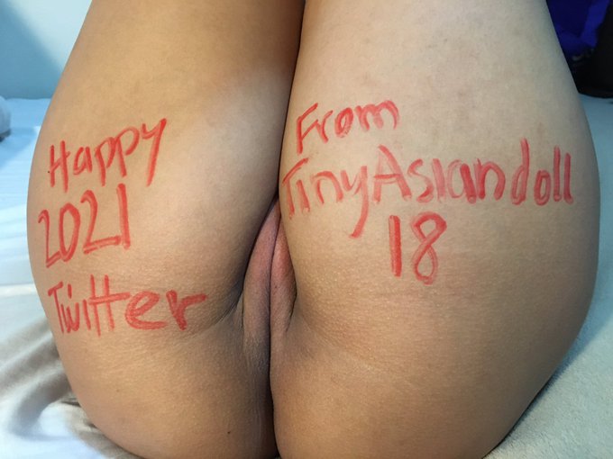 TinyAsianDoll18 wishes all of You a HAPPY , NAUGHTY &amp; KINKY NEW YEAR 2021!!! See all my Crazy and Exclusive<a href="/tag/tinyasiandoll18"class="tags"><span>#tinyasiandoll18</span></a>