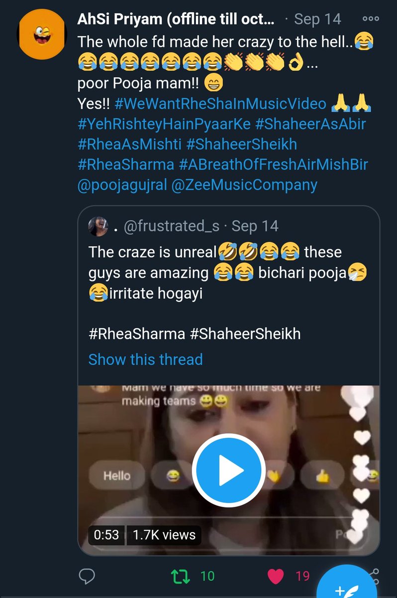 » Tharkiness 2.0  #YehRishteyHainPyaarKe  #MishBir