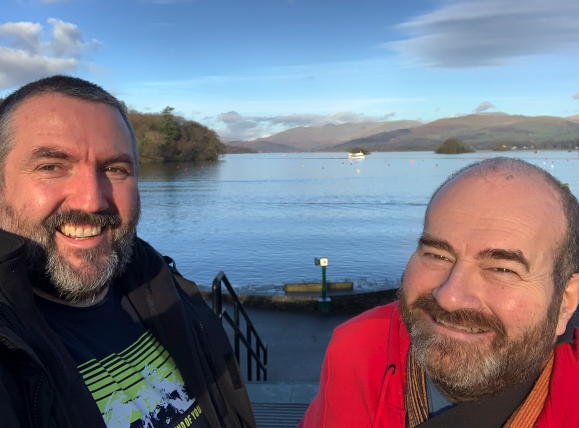 Although there is so much I miss -- I've not been to NYC all year, and we missed our annual visit to Provincetown, our favourite place on the planet -- we did manage one blissful break earlier this month, 8 nights in the Lake District. (12/14)