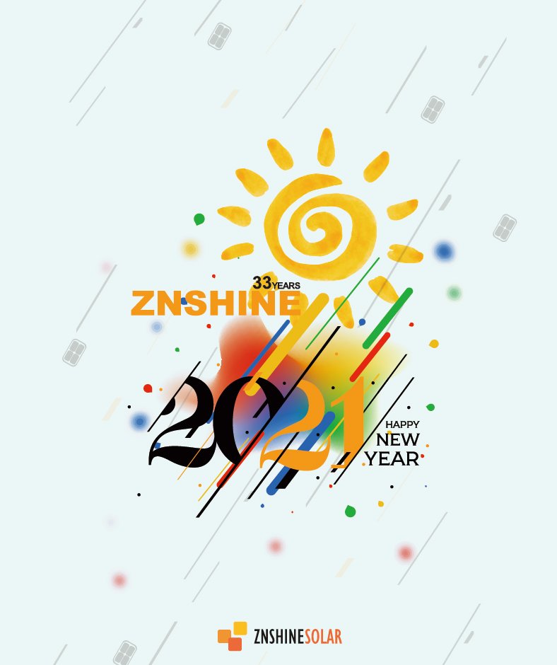 Wishing Happy New Year to all our customers, distributors, installers, and green energy lovers. 

May the coming year bring you much joy, happiness, and solar energy!

#znshine #happynewyear #solarenergy #solarindustry #renewable