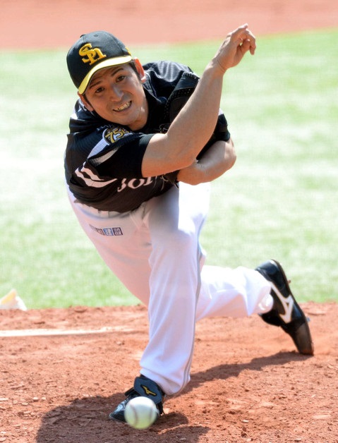 2020年 引退選手の惜別〝撮れ鷹〟写真📸 #山中浩史 投手 ソフトバンク