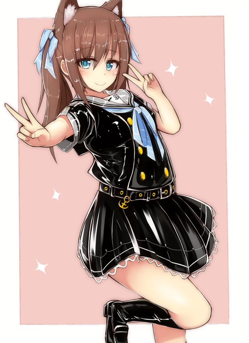 skeb納品しましたー
てかてかの制服描いてて楽しかったです。依頼ありがとうございました!
 https://t.co/eOSt5zzVfS #Skeb #Commission @skeb_jpより 