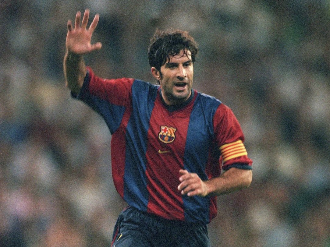 3. LUIS FIGO- FC BARCELONA/REAL MADRID