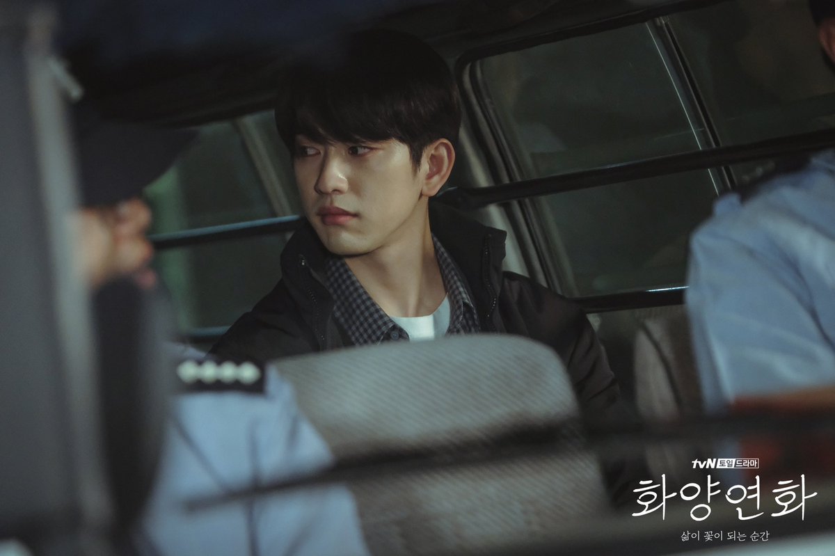 he played the role of young Han Jaehyun in the drama "when my love blooms" which aired in spring-summer  #진영  @GOT7Official