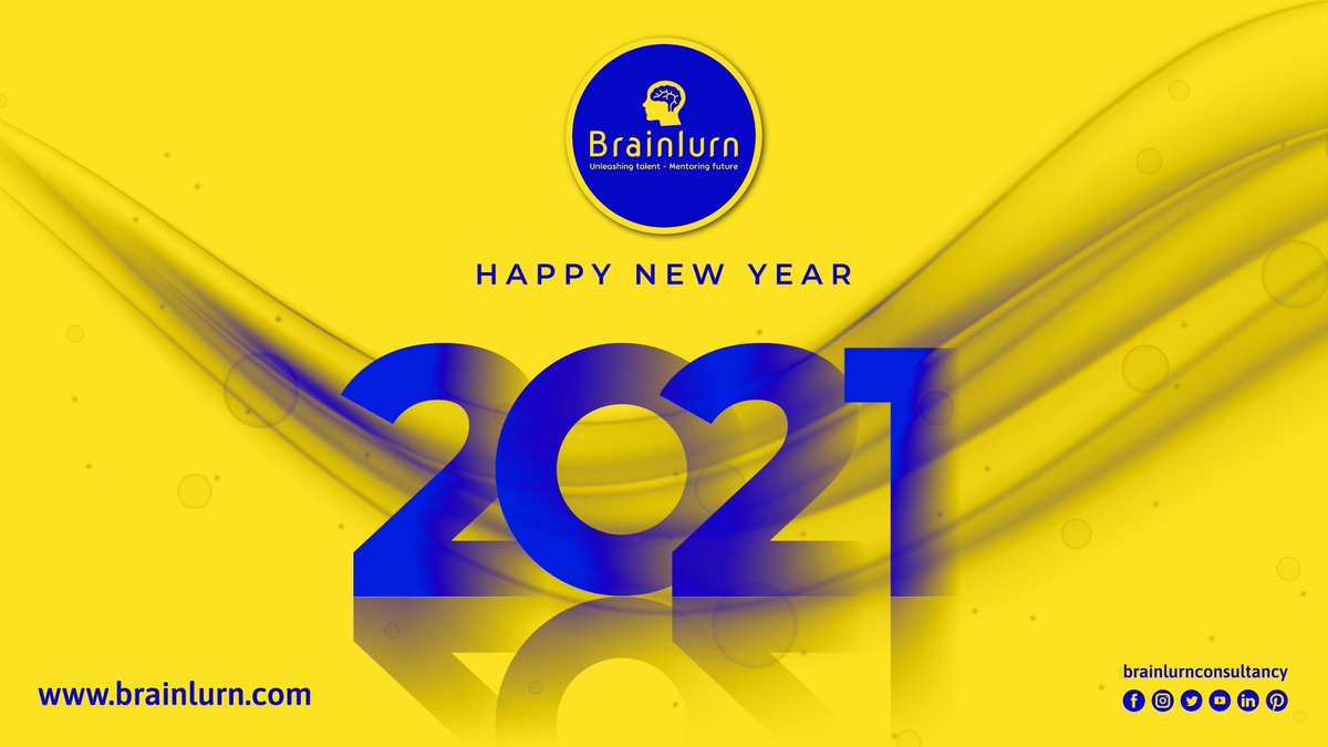 Brainlurn wishes all a very Happy and Prosperous New Year 2021 

#PersonalityAssessment #Selfawareness #StreamSelection #CareerPlanning #CareerPathDesigning #Brainlurn #BrainlurnConsultancy #Careercounselors #Careermentors